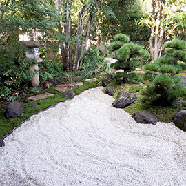 三鷹市　B邸の庭