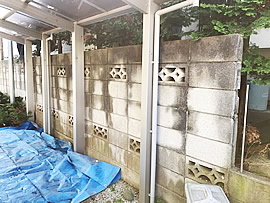 三鷹市・S邸駐車場改修工事