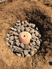 既存ブロック塀撤去作業