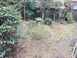 目黒区K館 庭園改修前