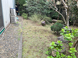 目黒区K館 庭園改修前